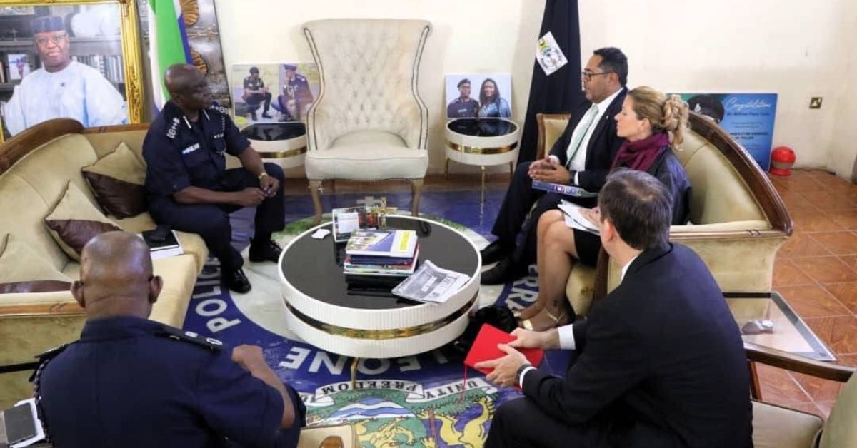 IGP Sellu Engages UN Peace Operations Officials on Strengthening SLP Capacity