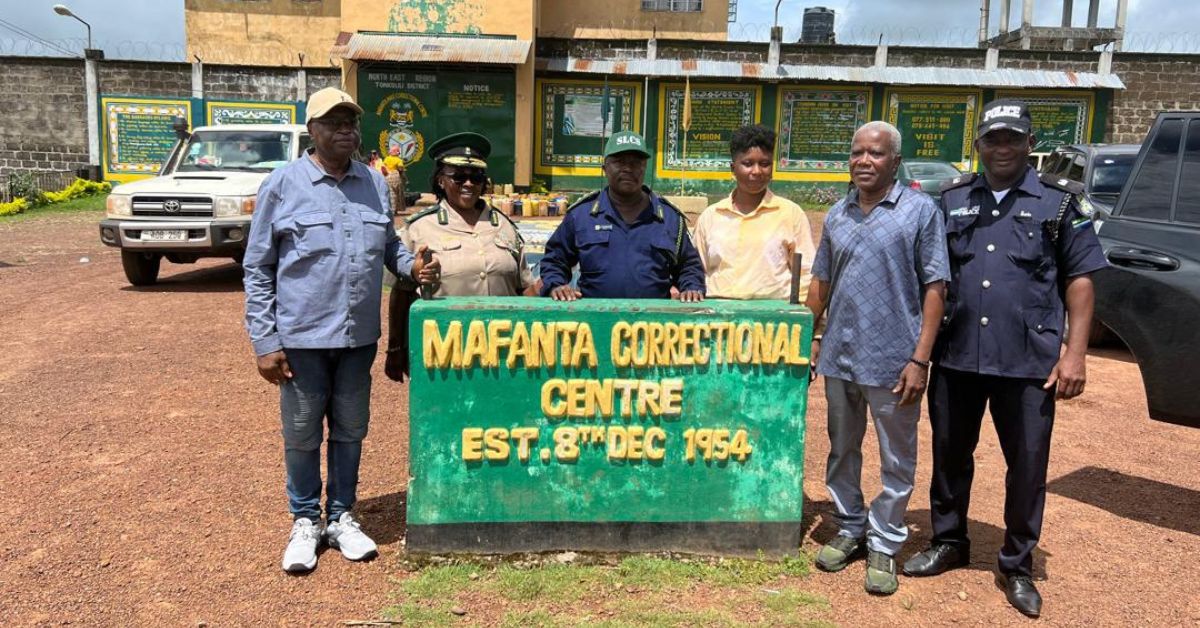 Internal Affairs Minister Visits Mafanta Correctional Facility, Inspects Farm Projects and New Prison Site