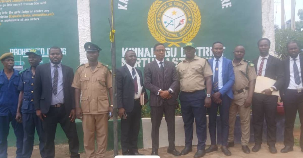 15 Inmates Released from Kabala Correctional Center in Major Judicial Review