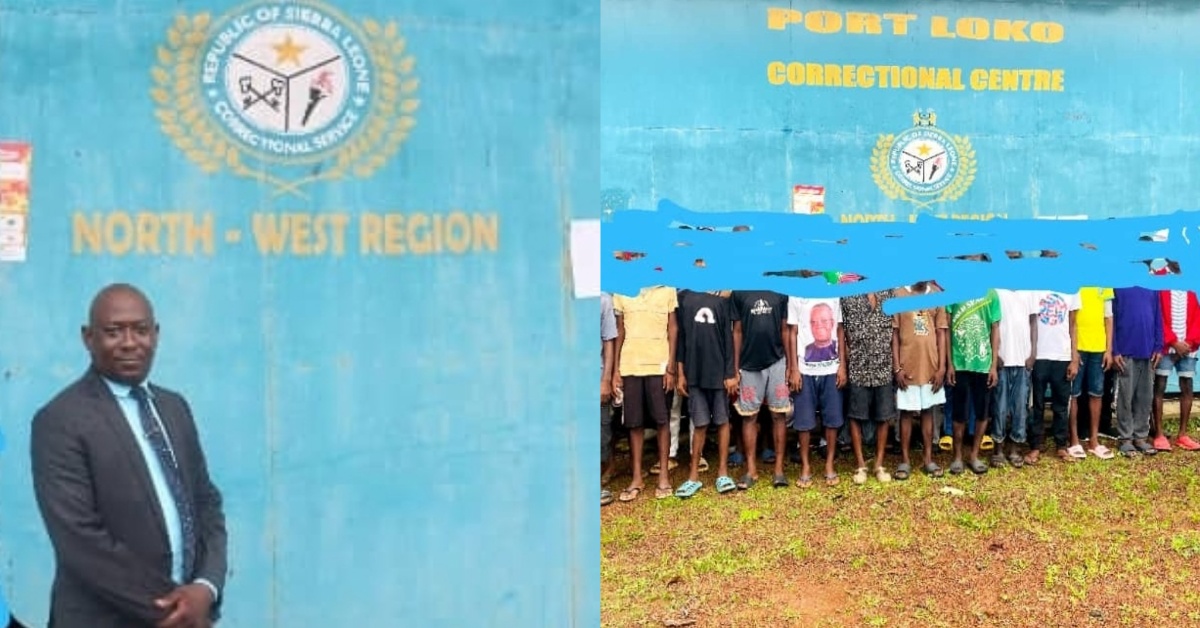 Legal Aid Board Defense Lawyer, Mohamed Korie Esq Secures Release of 59 Inmates from Port Loko Prison