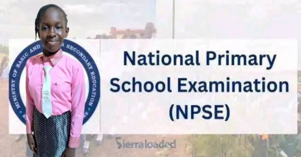 Meet The Best NPSE Pupil 2025: Mansaray Kadijah Yawa Joe