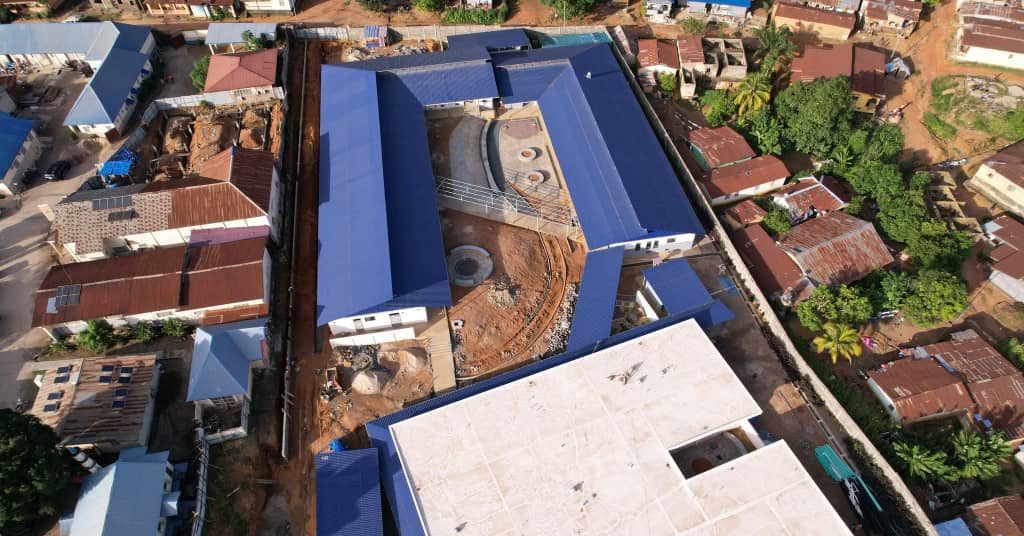 State-of-the-Art Maternal and Child Health Center in Kono Nears Completion