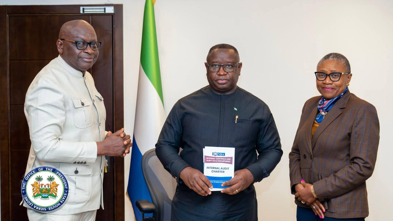 National Revenue Authority Board Briefs President Bio on Revenue Mobilization