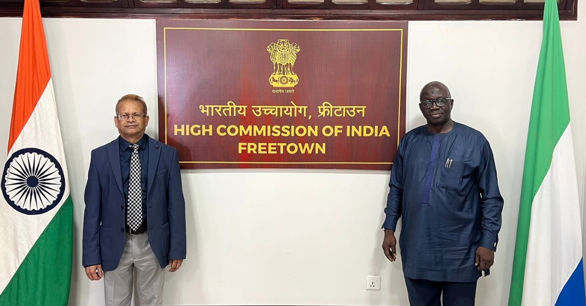 NDMA Partners with Indian High Commissioner to Strengthen Sierra Leone’s Early Warning System
