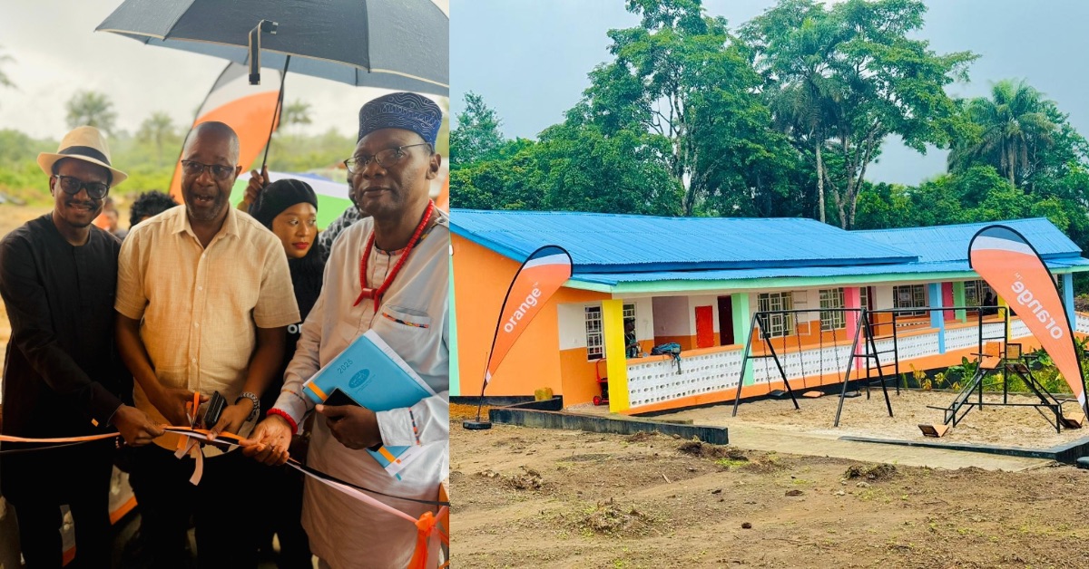 Orange Foundation Commissions Sixth Early Childhood Development School in Pujehun