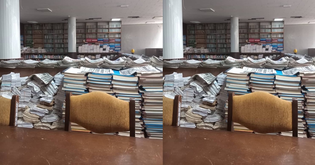 Sierra Leone Parliament’s Library Turns Market