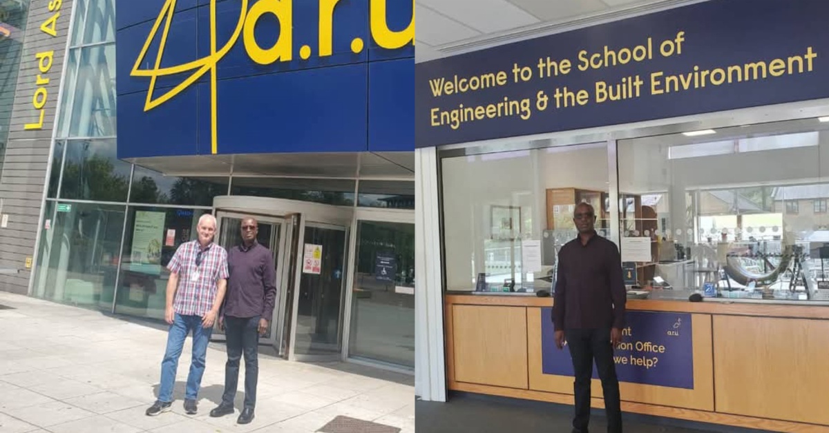 MMTU Vice Chancellor Strengthen International Collaboration With Anglia Ruskin University