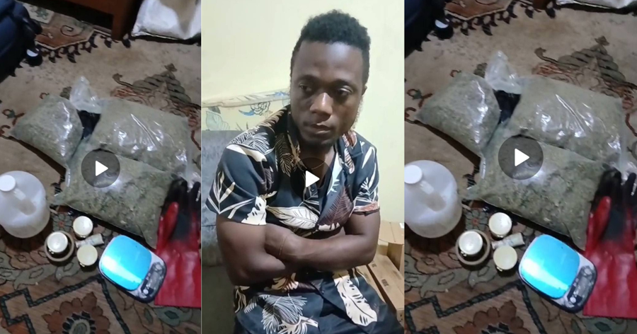 Police Arrests Suspected Drug Dealer With Suitcase Filled With Kush in Freetown