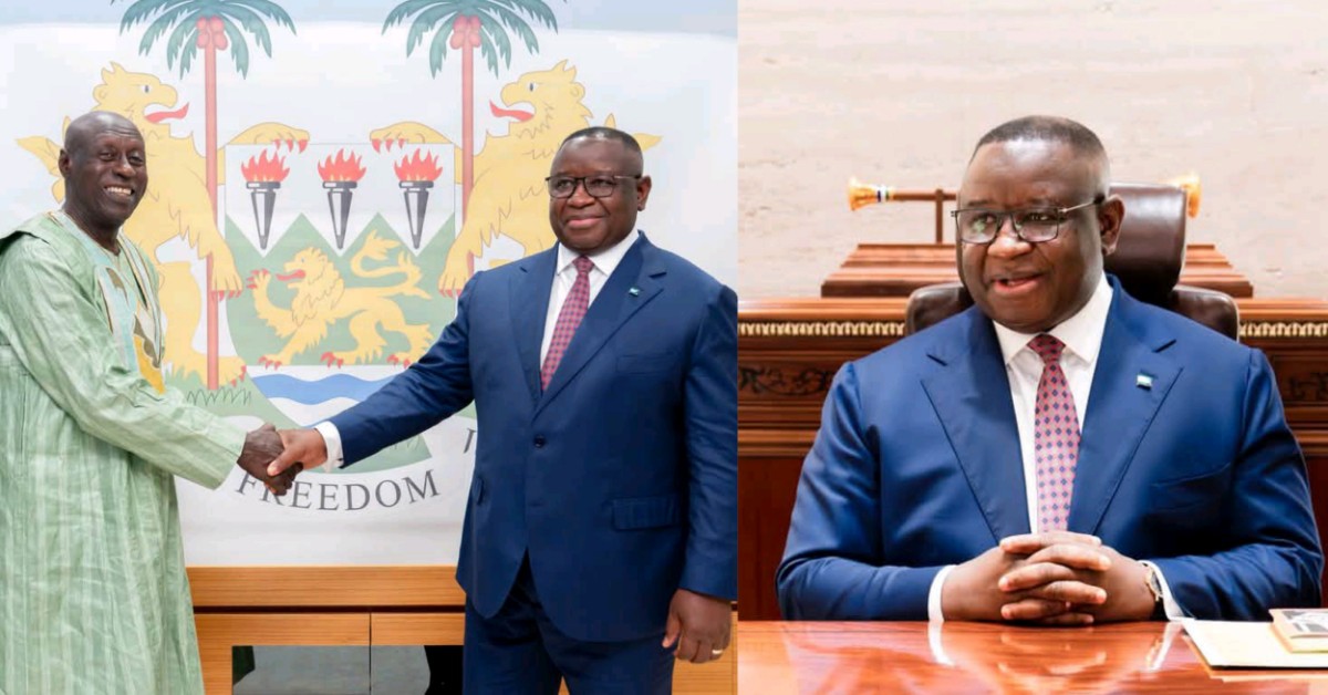 President Bio Bids Farewell to Sierra Leone’s New Ambassador to Guinea