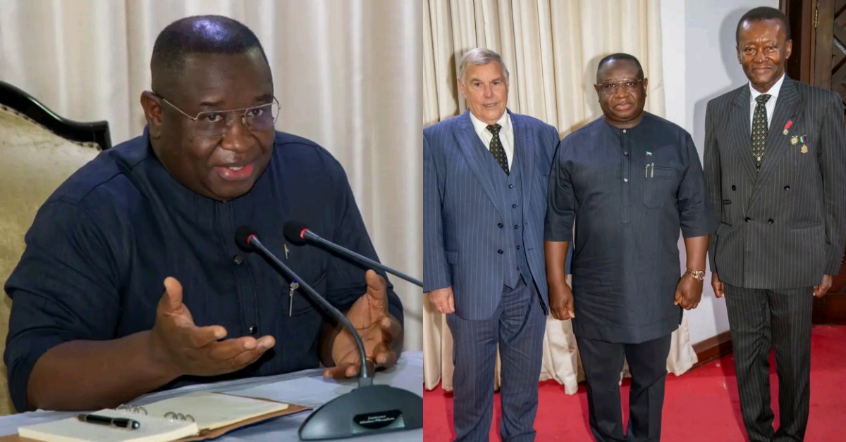 President Bio Welcomes Scottish Grand Lodge Ahead of Masonic Ceremony for Justice Browne-Marke