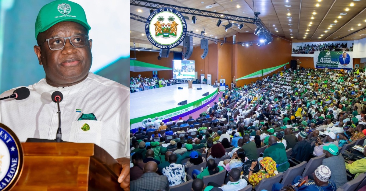 “Politics is Not War” – President Bio Urges Unity and Integrity at SLPP National Delegates Conference