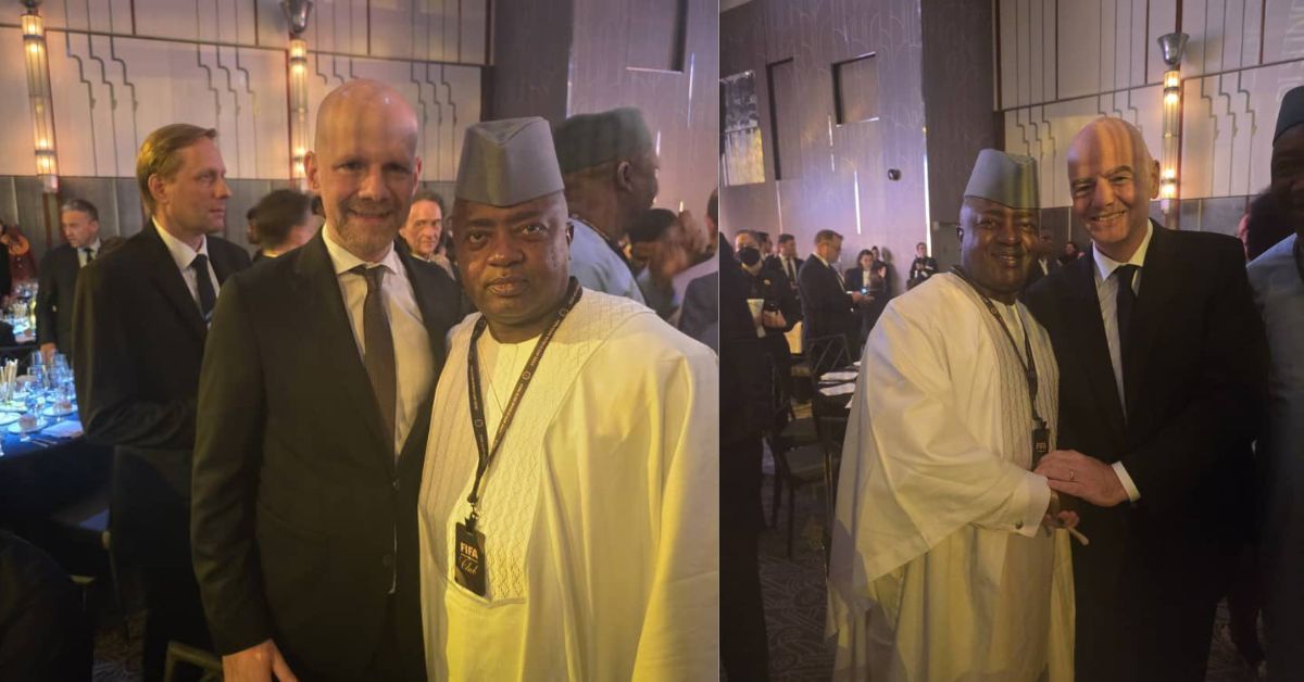 SLFA President Brima Attends FIFA Club World Cup Finals in The United States