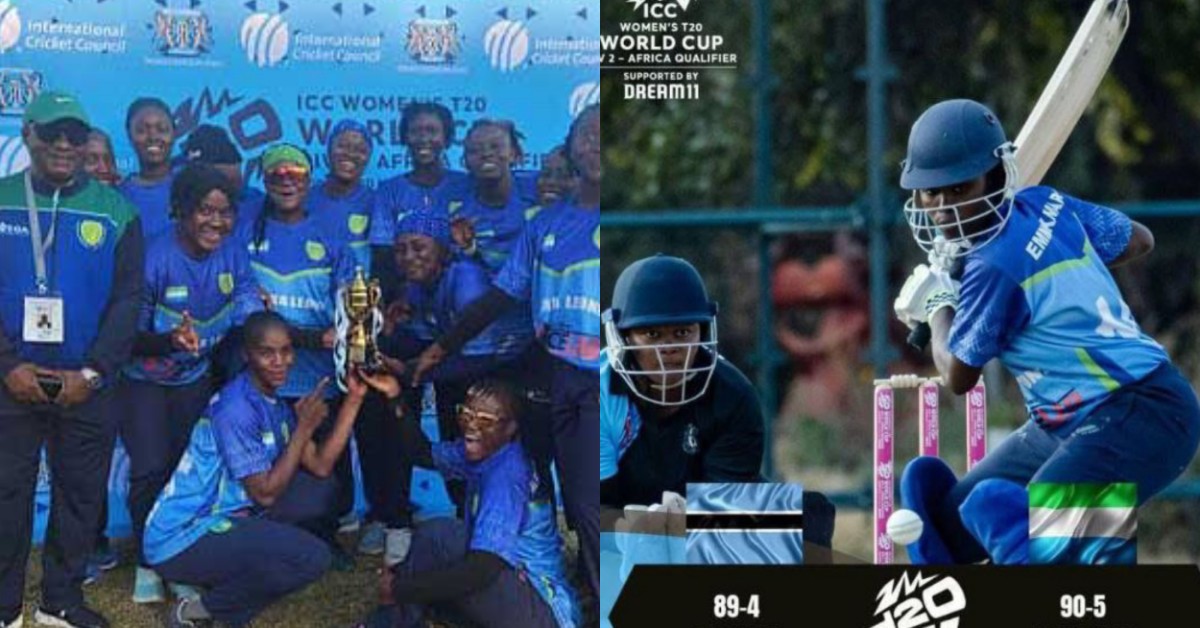Sierra Leone Earns Promotion Despite Losing to Rwanda in ICC Women’s T20 Division 2 Final