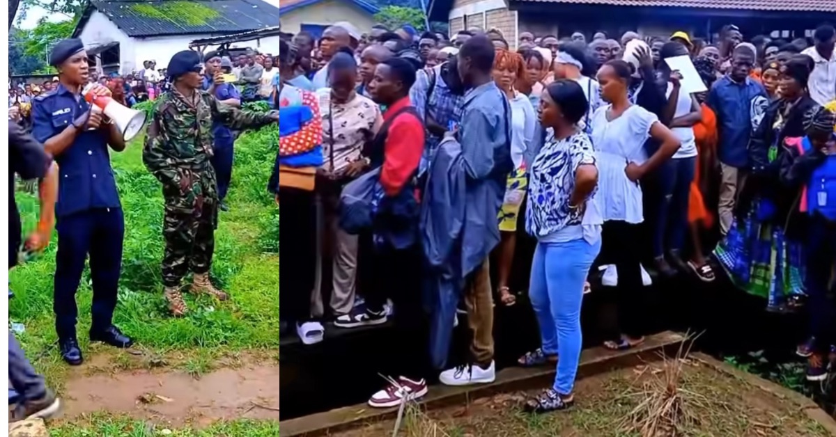 Thousands Line Up for Sierra Leone Police Exam Amid Soaring Joblessness