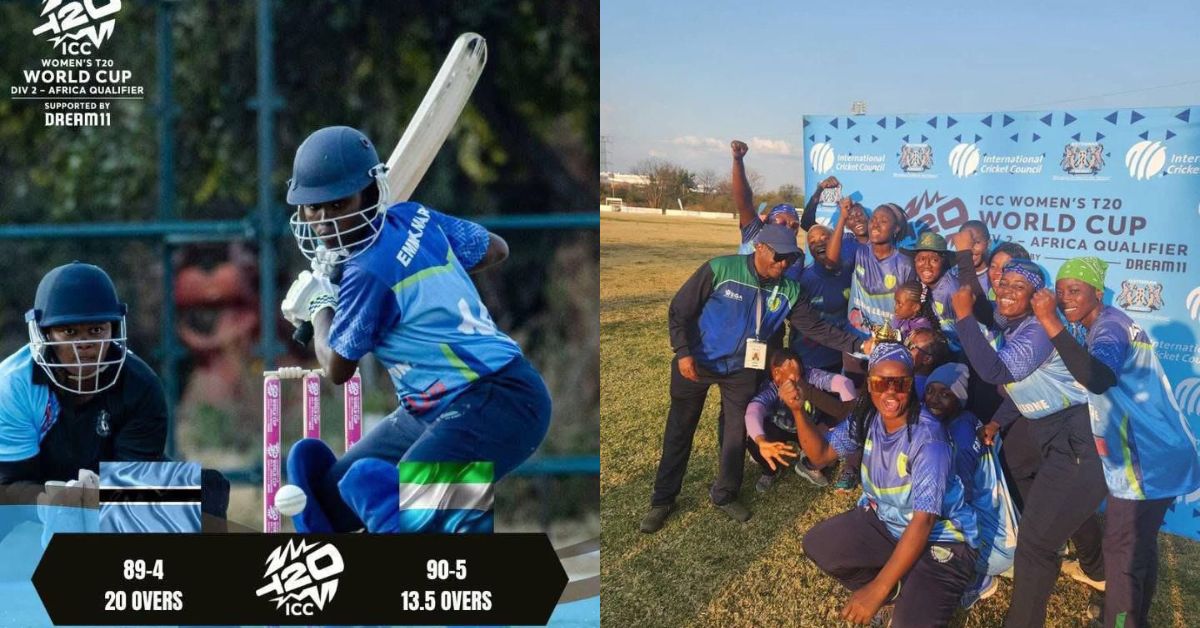 Sierra Leone Women’s Cricket Team Exit ICC Africa Qualifier Winless