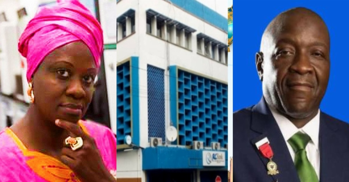 Sylvia Blyden Applauds Rokel Commercial Bank After Using Visa Debit Card for Payment in London