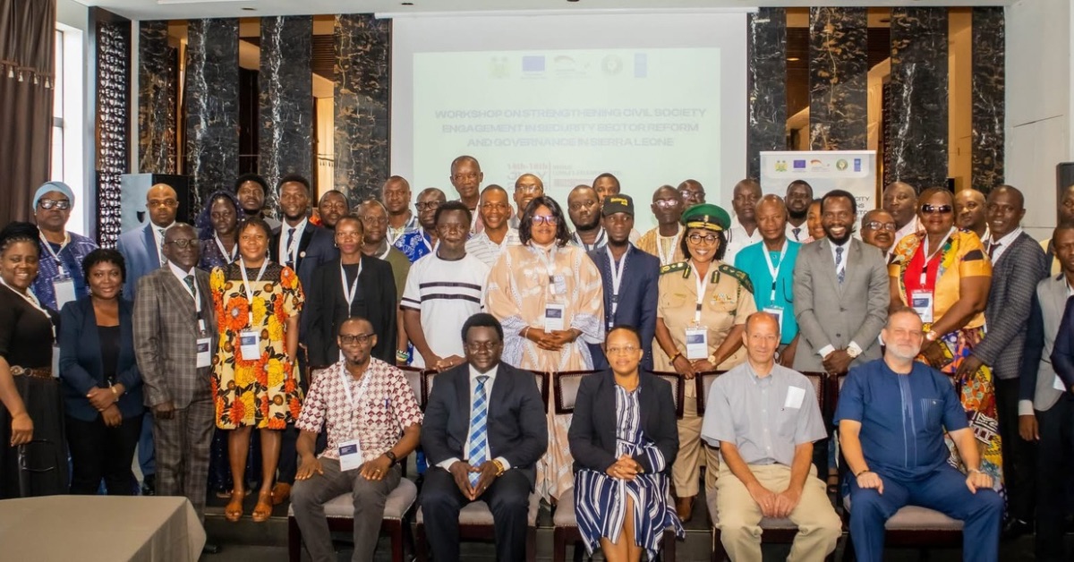 UNDP, EU Launch Workshop to Strengthen Civil Society Role in Security Sector Reform