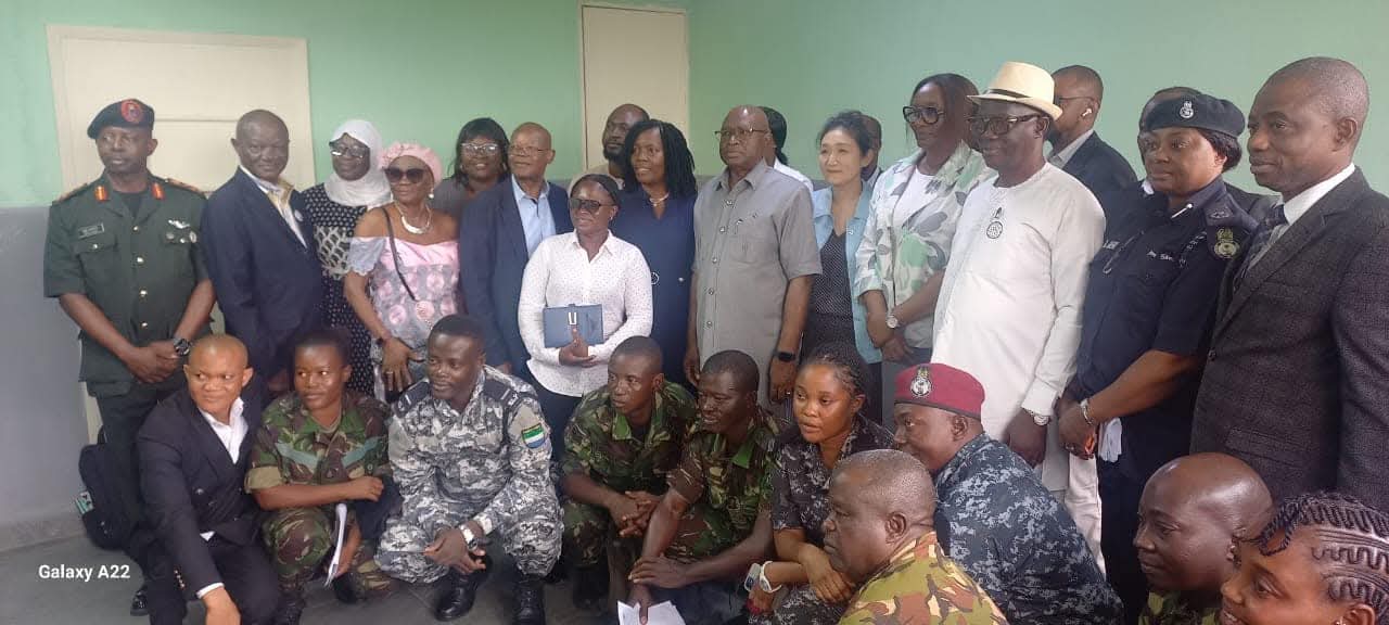 23 Sierra Leoneans Trained on Weapon Marking Machines