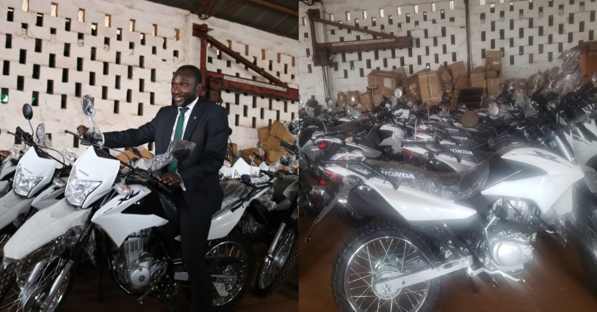 World Bank-Funded Program Hands Over 65 Motorbikes to Boost Agricultural and Disaster Response Services