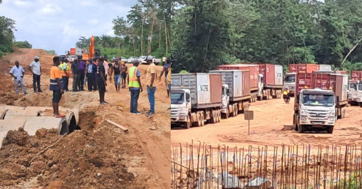 SLRA Deploys Contractors to Repair Bo–Tikonko Road After Heavy Rains Cause Damage