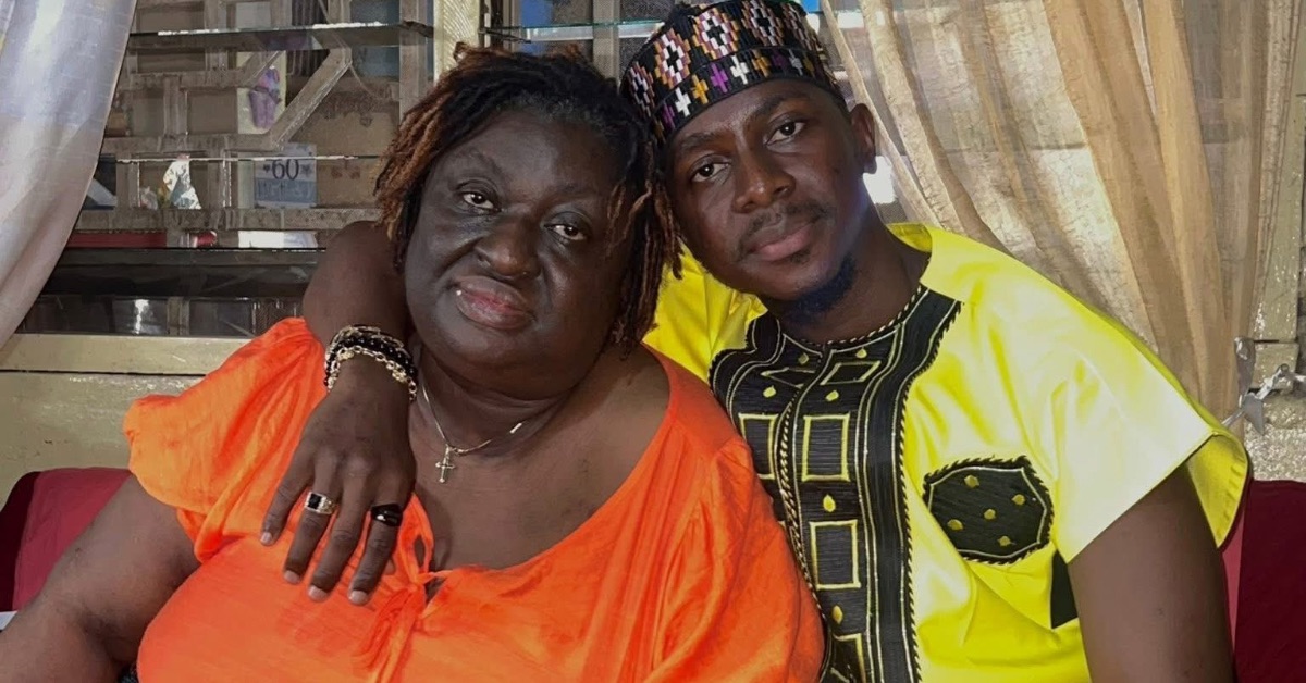 Model Almon Sall Remembers Late Victor Onie Williams in Heartfelt Visit to His Mother