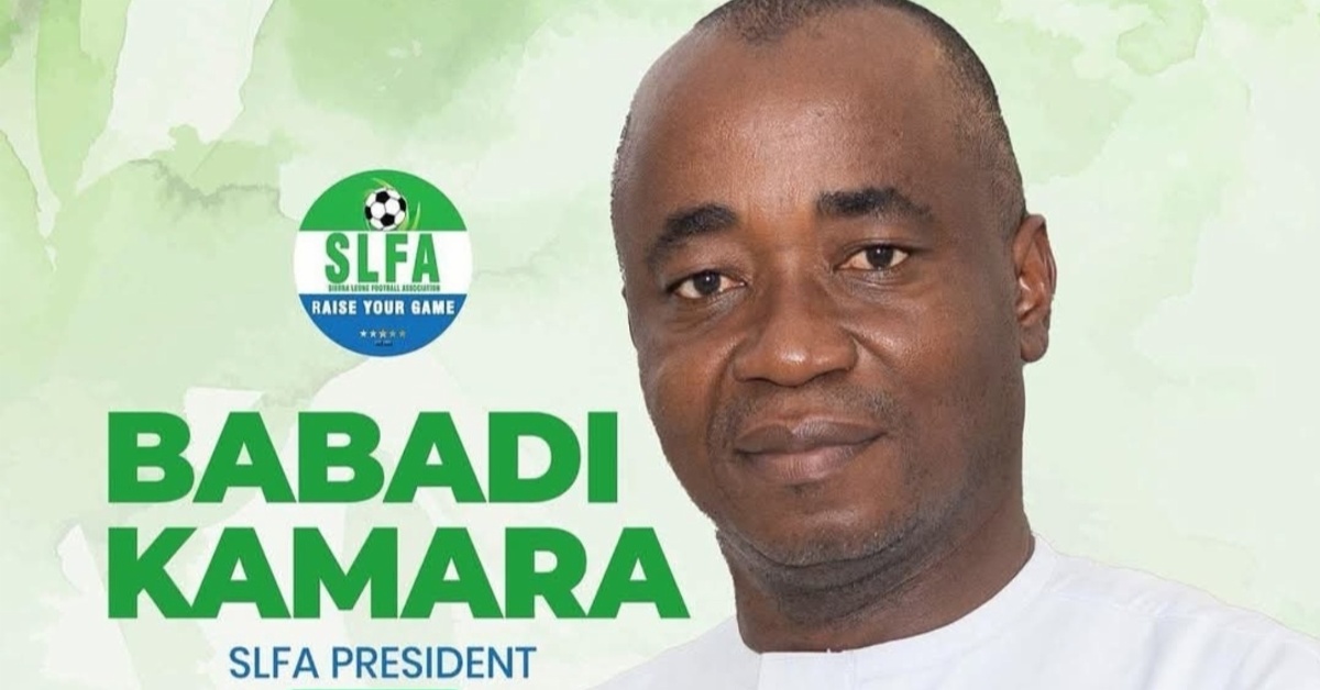 SLFA President Babadi Kamara Pledges to Prioritize Gender Equality in Football
