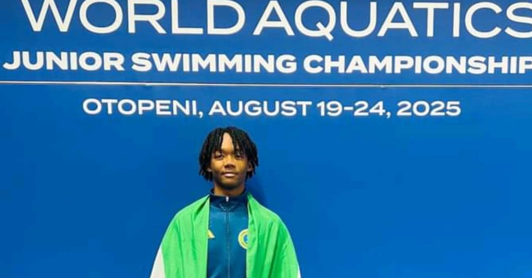 Rising Talent Peter J. Bewie to Represent Sierra Leone at World Junior Swimming Championships in Romania