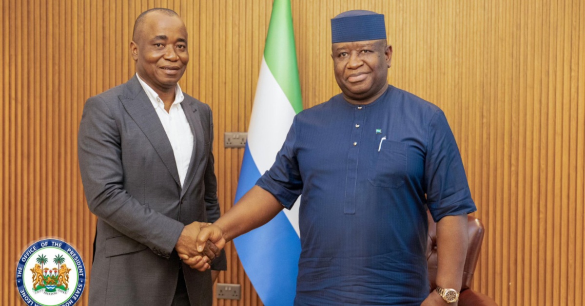 President Bio Pledges Support as New SLFA President Outlines Bold Vision