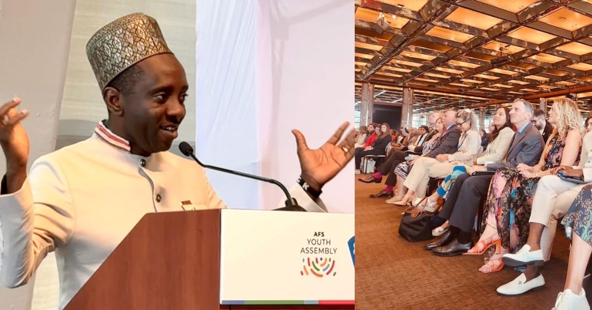“We Made Education Free” – Minister Chernor Bah Declares During Keynote Speech at AFS Youth Assembly in U.S