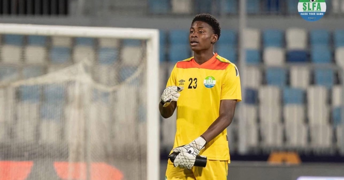 Sierra Leone’s U-20 Goalkeeper Mamadou Jalloh Set to Join Leone Stars for 2026 World Cup Qualifiers