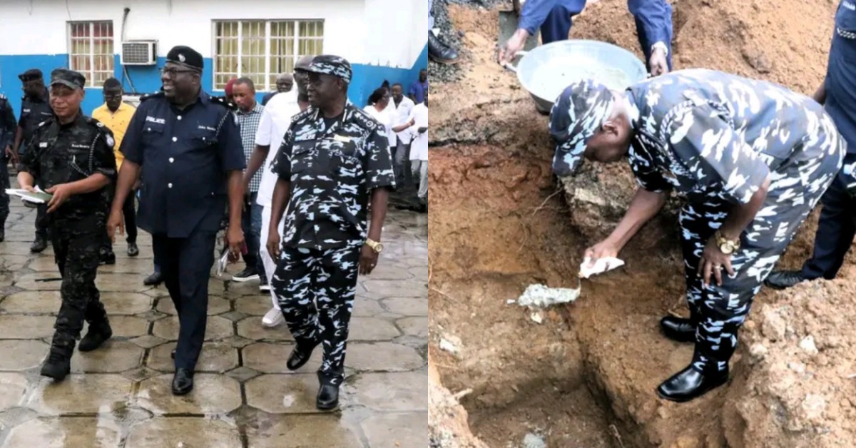Sierra Leone Police Begin Mortuary Construction Project, Open Eye Clinic in Freetown