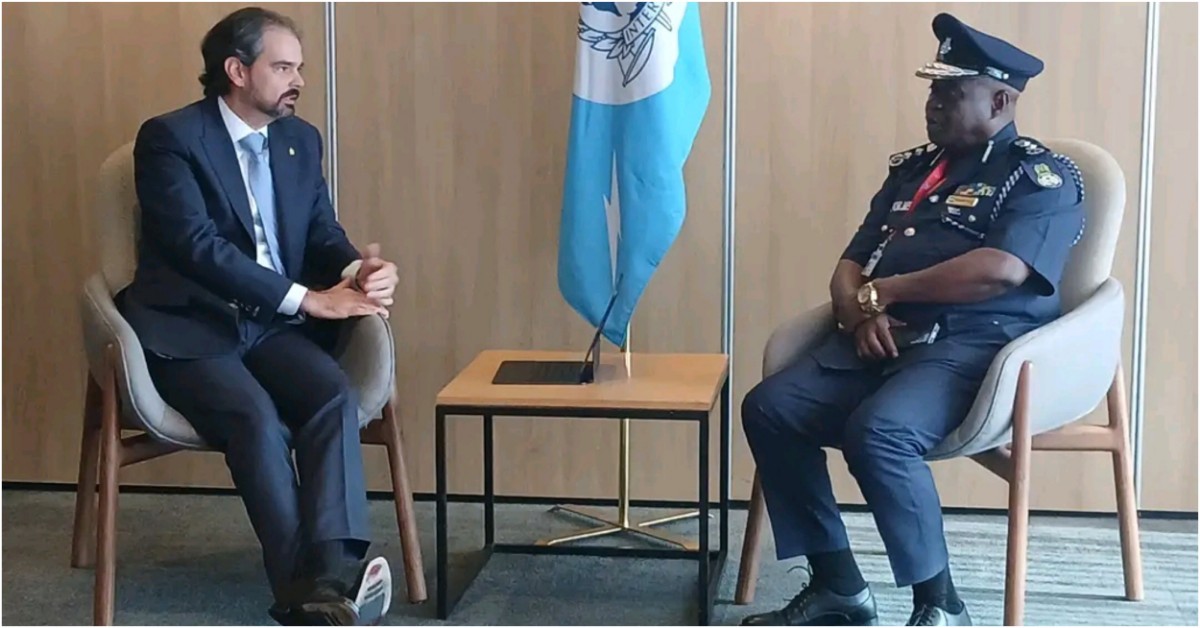 Sierra Leone Police Chief Meets INTERPOL Secretary General at African Regional Security Conference