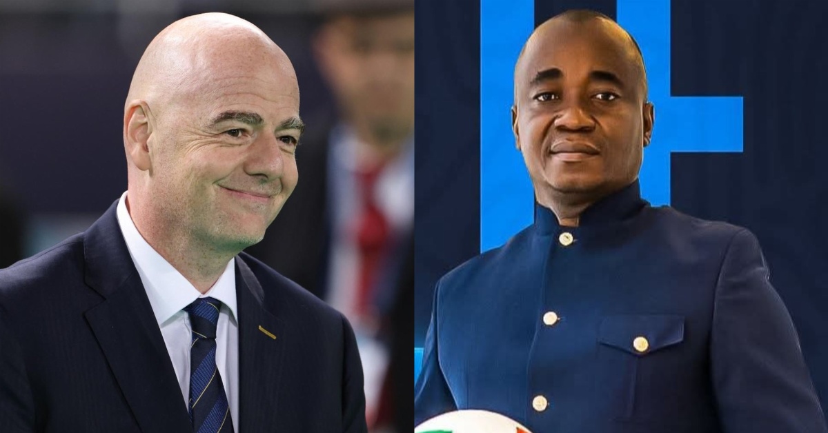 FIFA President Infantino Congratulates Babadi Kamara on Election as SLFA President