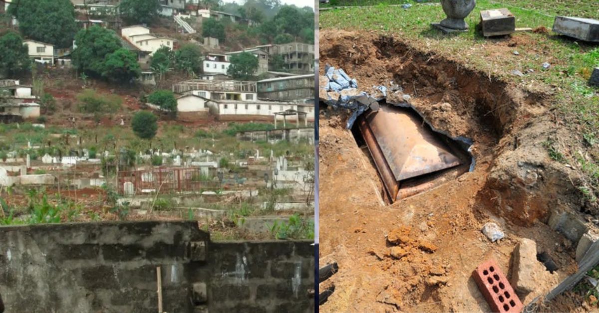 Man Discovers Mother’s Grave Opened 3 Days After Burial at Kissy Road Cemetery