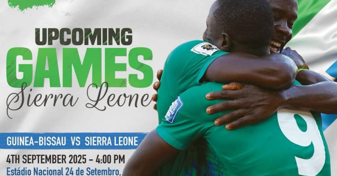 Leone Stars to play two crucial matches in September ahead of FIFA World Cup Qualifiers