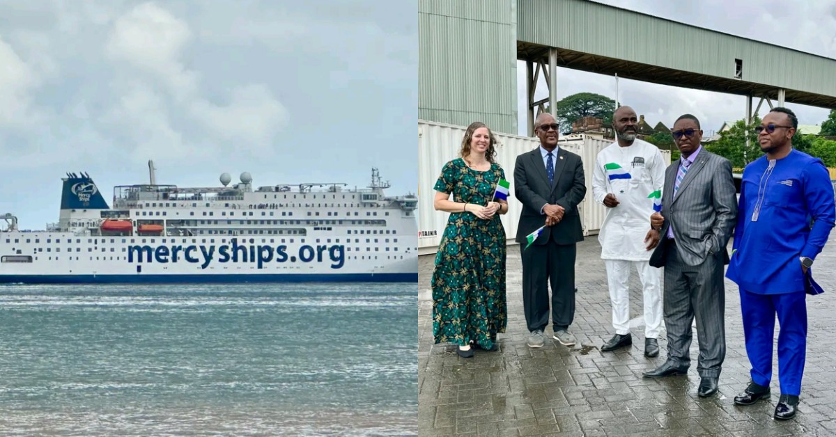 Global Mercy Ship Returns to Sierra Leone