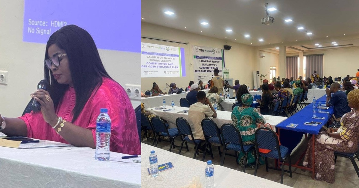 Ministry of Gender and Partners Launch NEWMAP Constitution and Strategic Plan to Empower Women in Sierra Leone