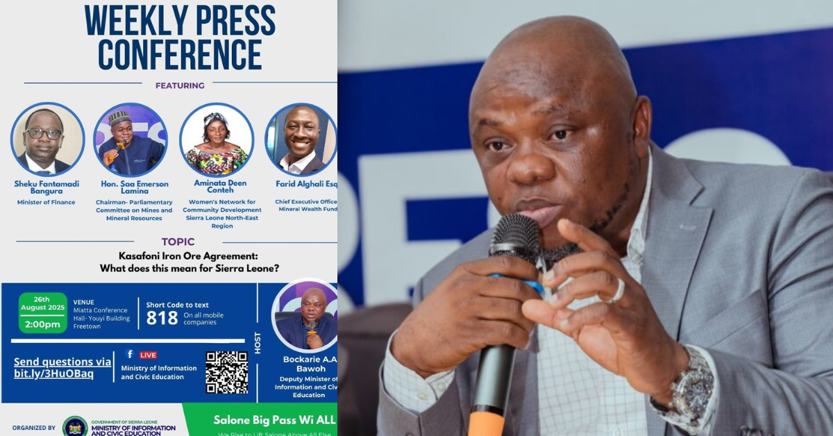 Ministry of Information to Brief Public on Kasafoni Iron Ore Land Lease Agreements