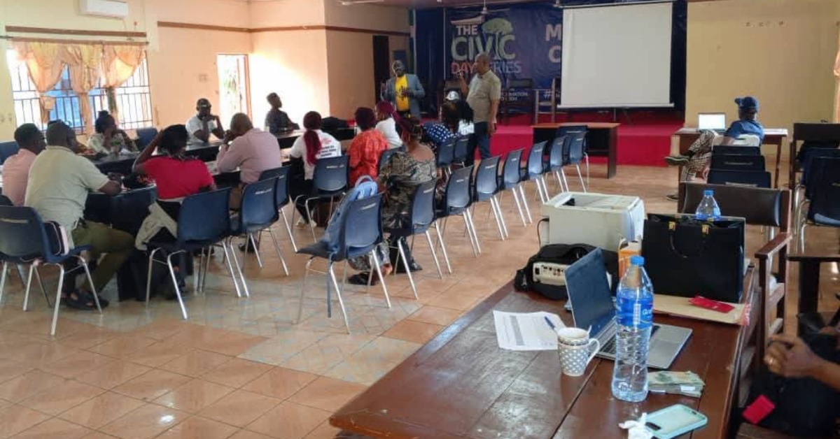 BAN, Partners Organizes Budget And Accountability Training in Moyamba