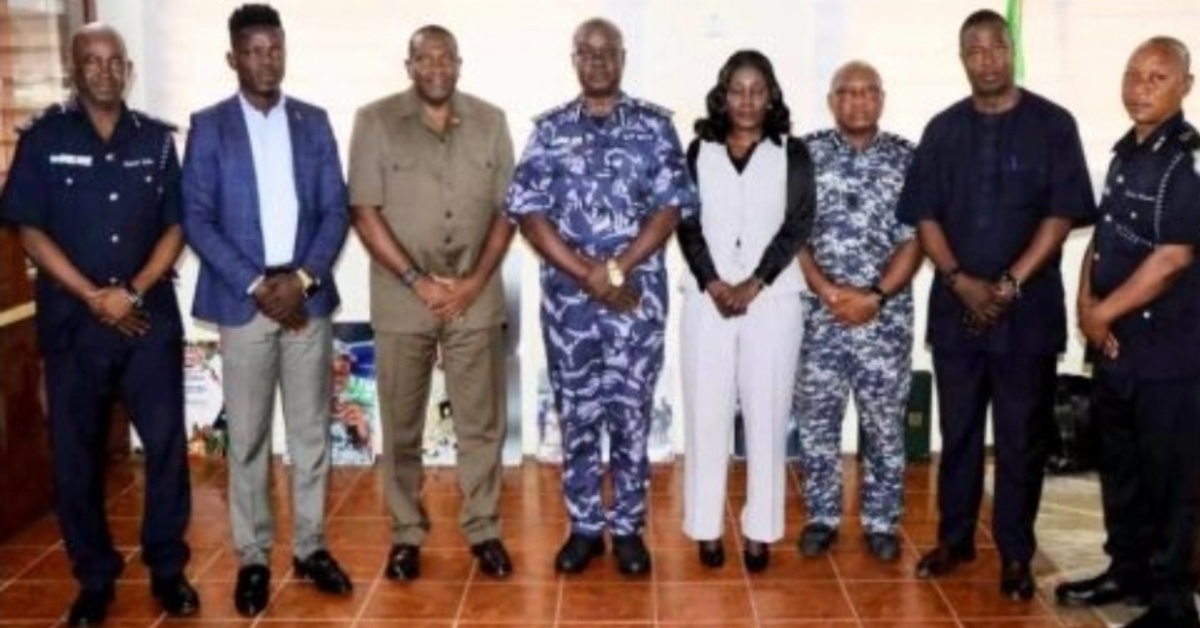 Police Boss IG Sellu Hosts Delegation from Liberian Anti-Corruption Commission
