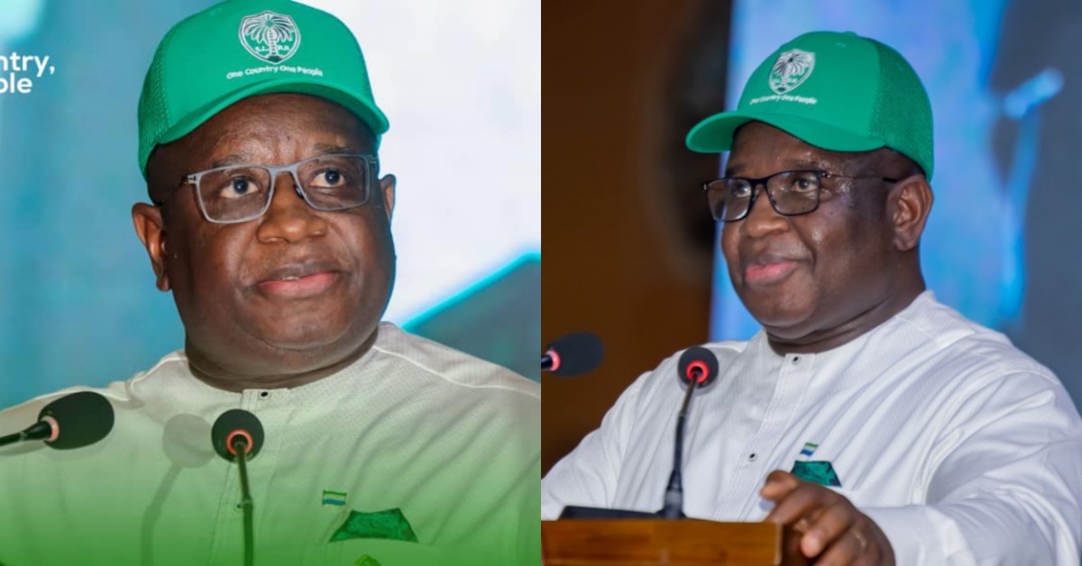 I Promise Never to Fail The People of Sierra Leone – President Bio