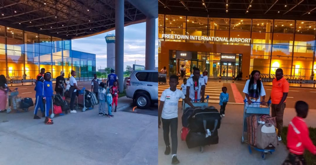 IMO Sierra Leone and Partners Receives 124 Sierra Leoneans From Niger