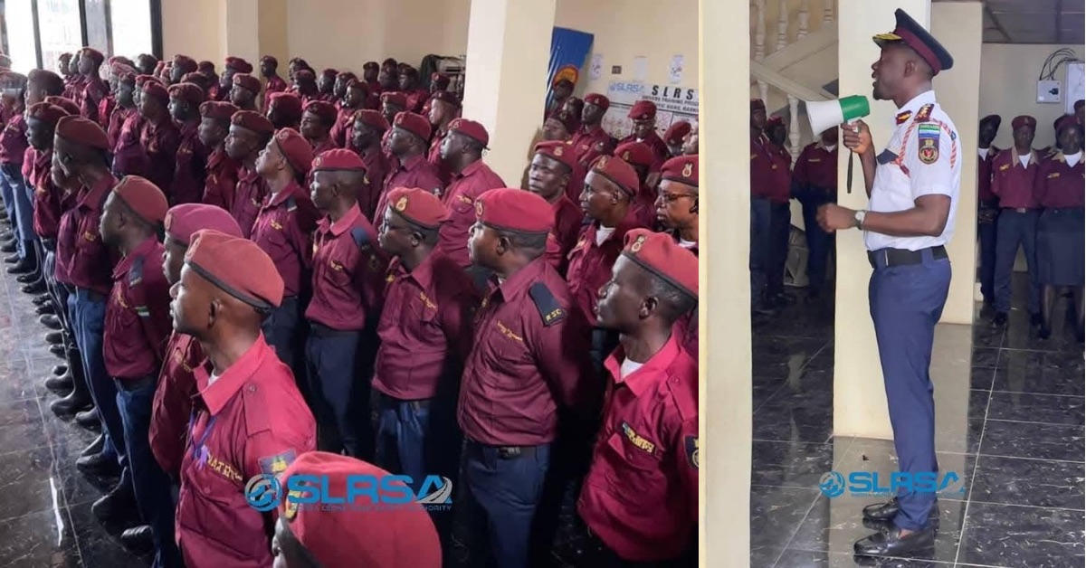 SLRSA Director James Bio Urges Road Safety Corps to Uphold Professionalism Amid Rising Indiscipline