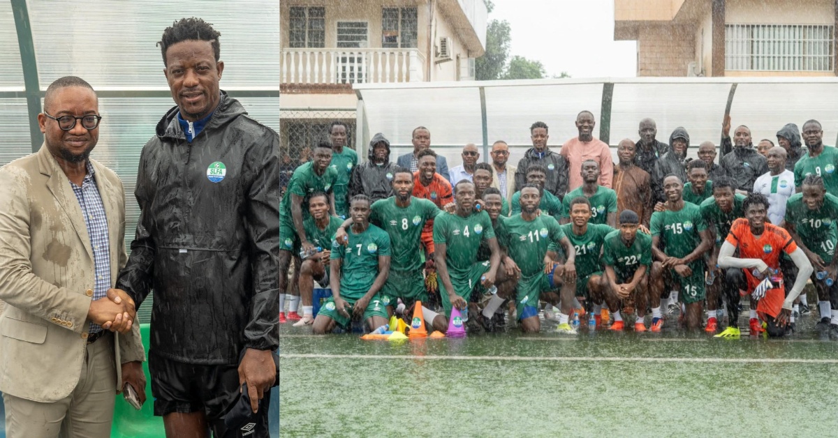 SLFA Officially Introduces New Team Manager to Leone Stars Technical Team and Players