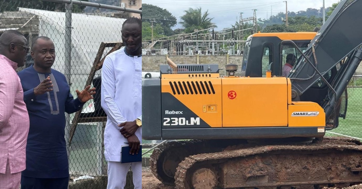 Newly Elected SLFA President Inspects Maintenance Work at SLFA’s Headquarters