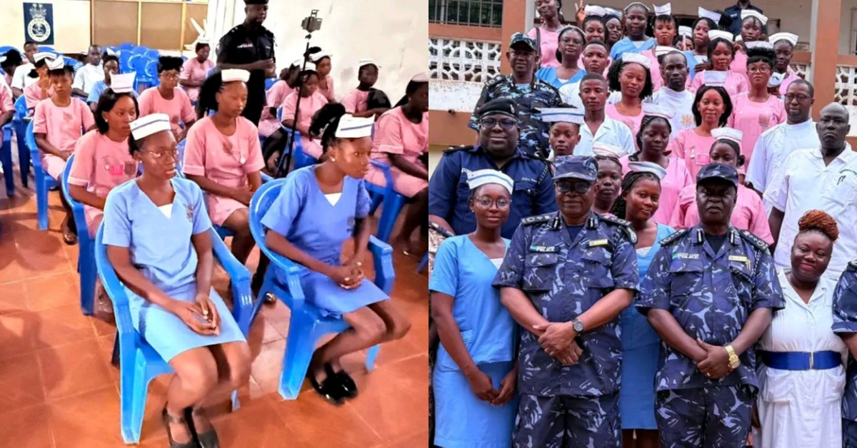 Sierra Leone Police Hospital Welcomes 40 Nursing Students from Njala University for Practical Training