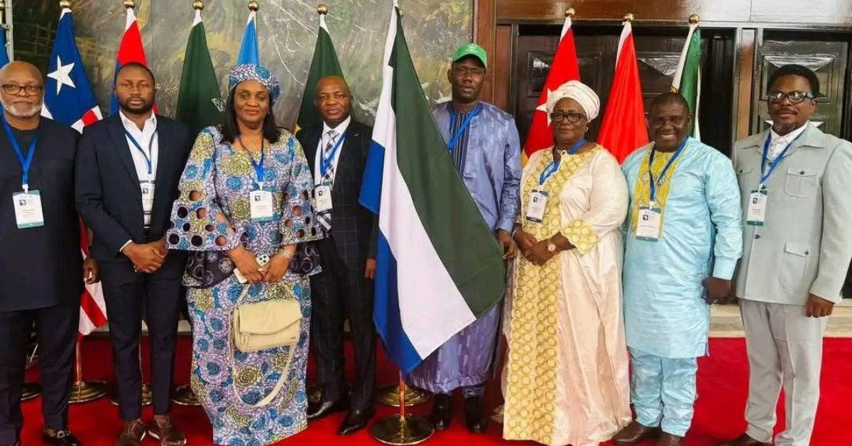 SLPP National Executive Arrives in Accra for All African Political Parties Summit