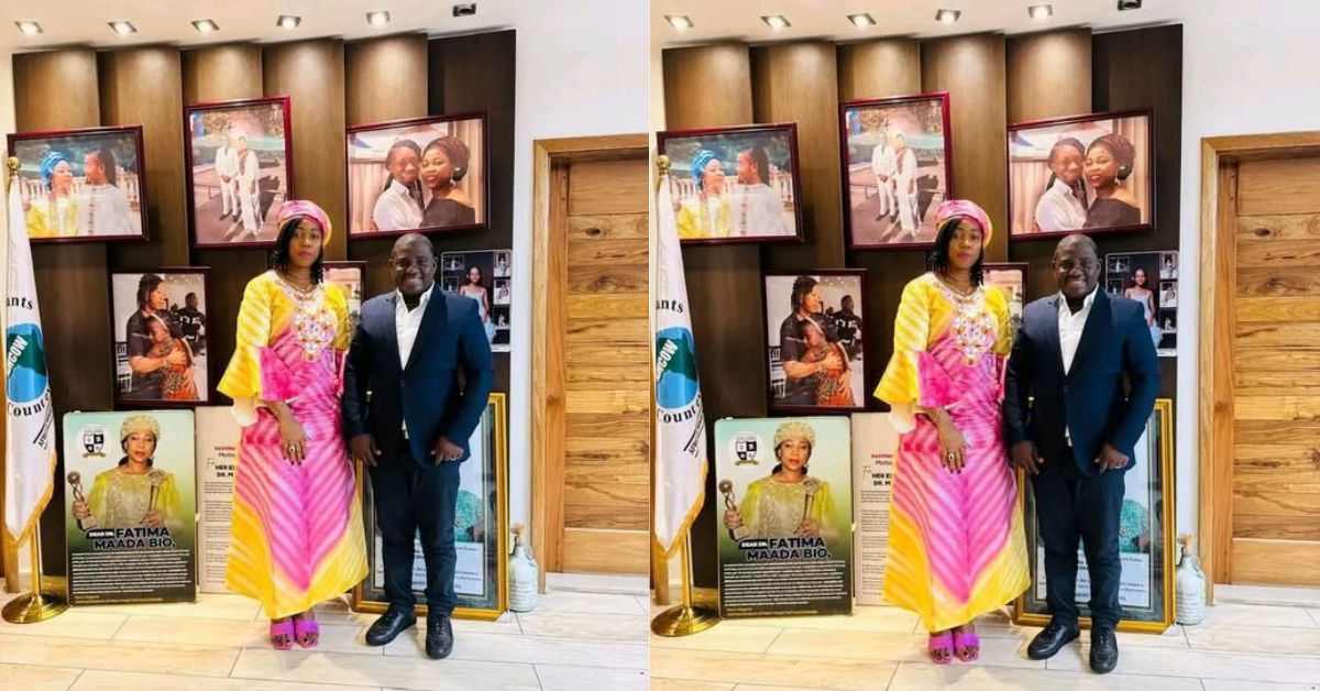 SLPP Newly Elected National Publicity Secretary Pays Courtesy Visit to First Lady