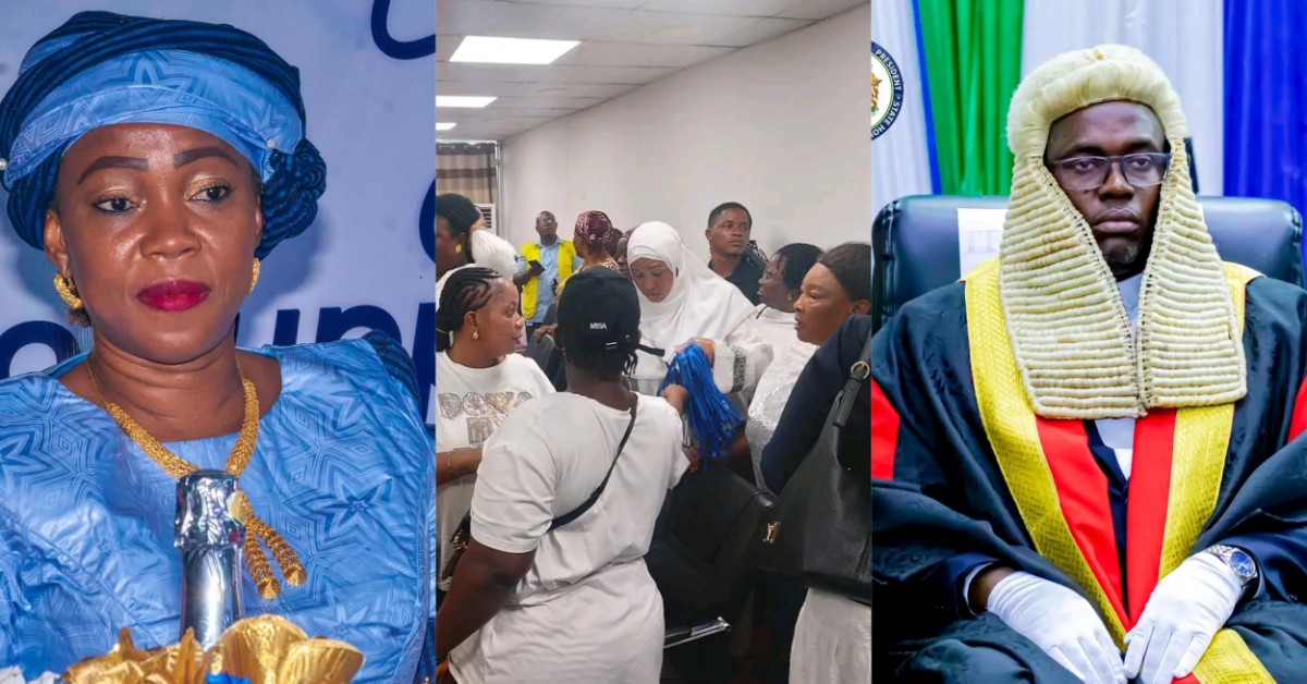 SLPP Women Confront Speaker in Parliament, Demand Apology to First Lady Over ‘Coco Roast’ Chant