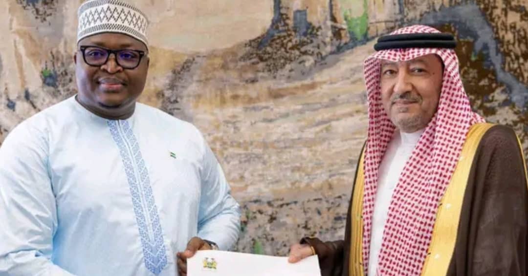 President Bio Sends Message to Saudi Crown Prince on Enhancing Cooperation